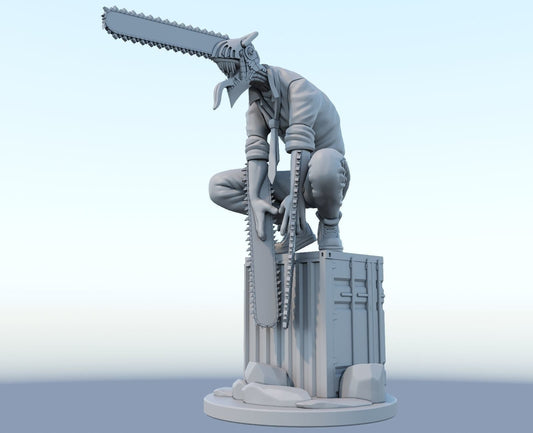 1828 Denji - Chainsaw Man - STL 3D Print Files