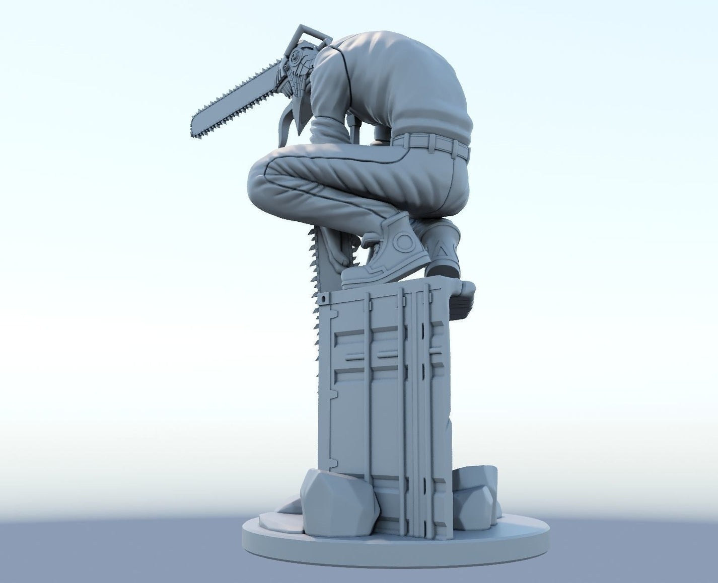 1828 Denji - Chainsaw Man - STL 3D Print Files – My Stl