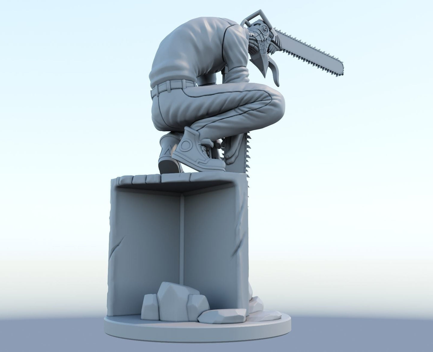 1828 Denji - Chainsaw Man - STL 3D Print Files