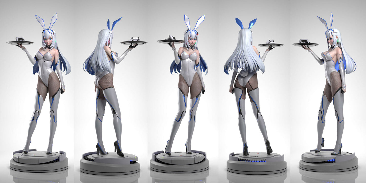 PS5 Chan and Bunny Statue  - STL 3D Print Files