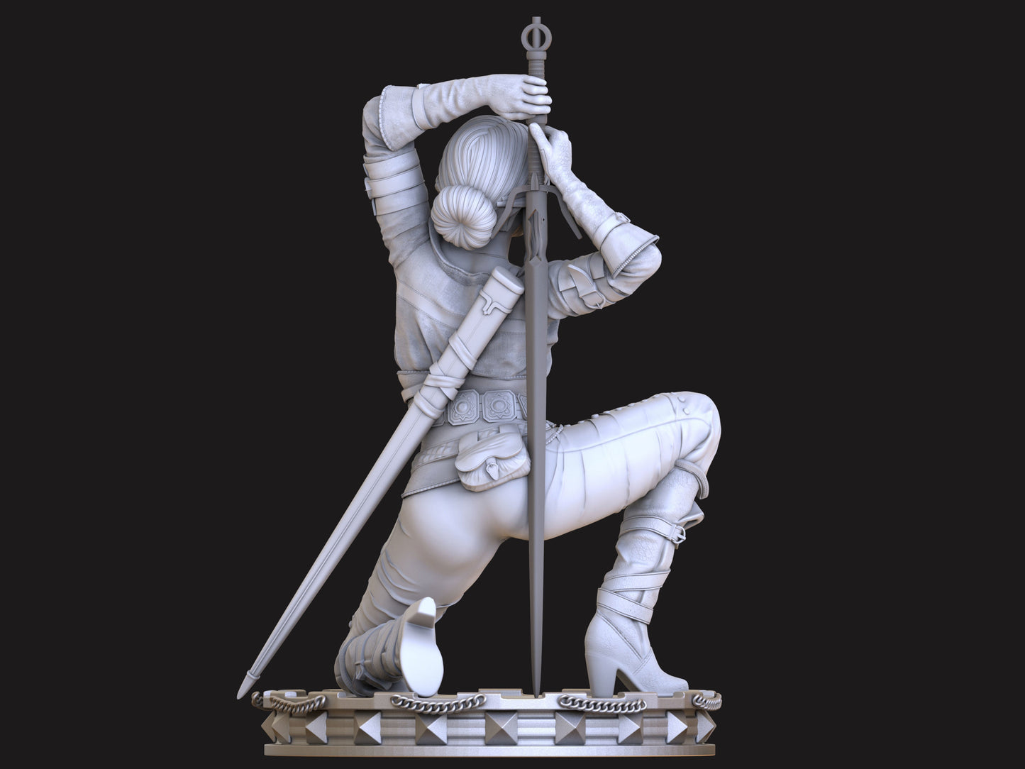 Ciri NSFW - The Witcher - STL 3D Print Files