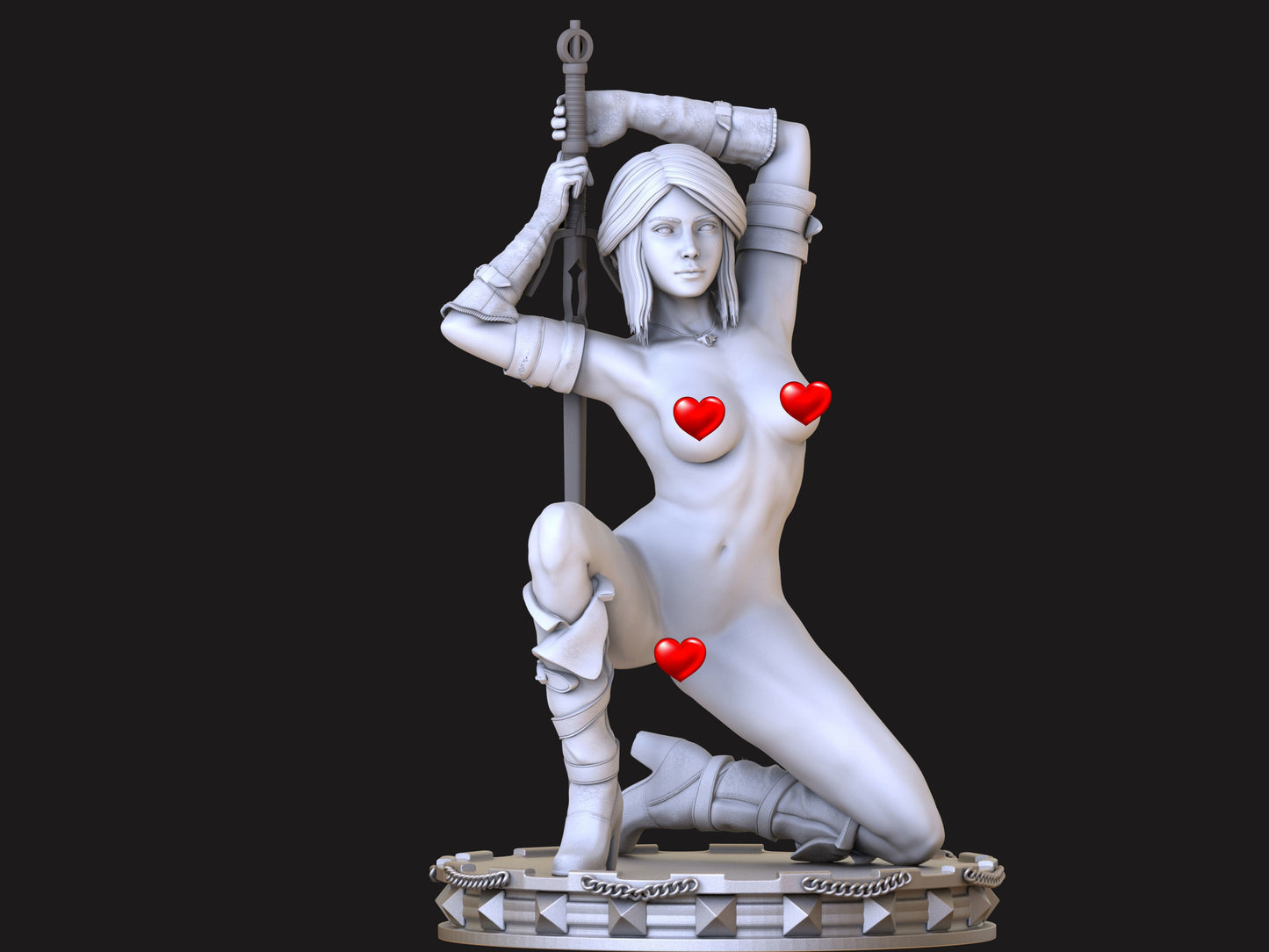 Ciri NSFW - The Witcher - STL 3D Print Files