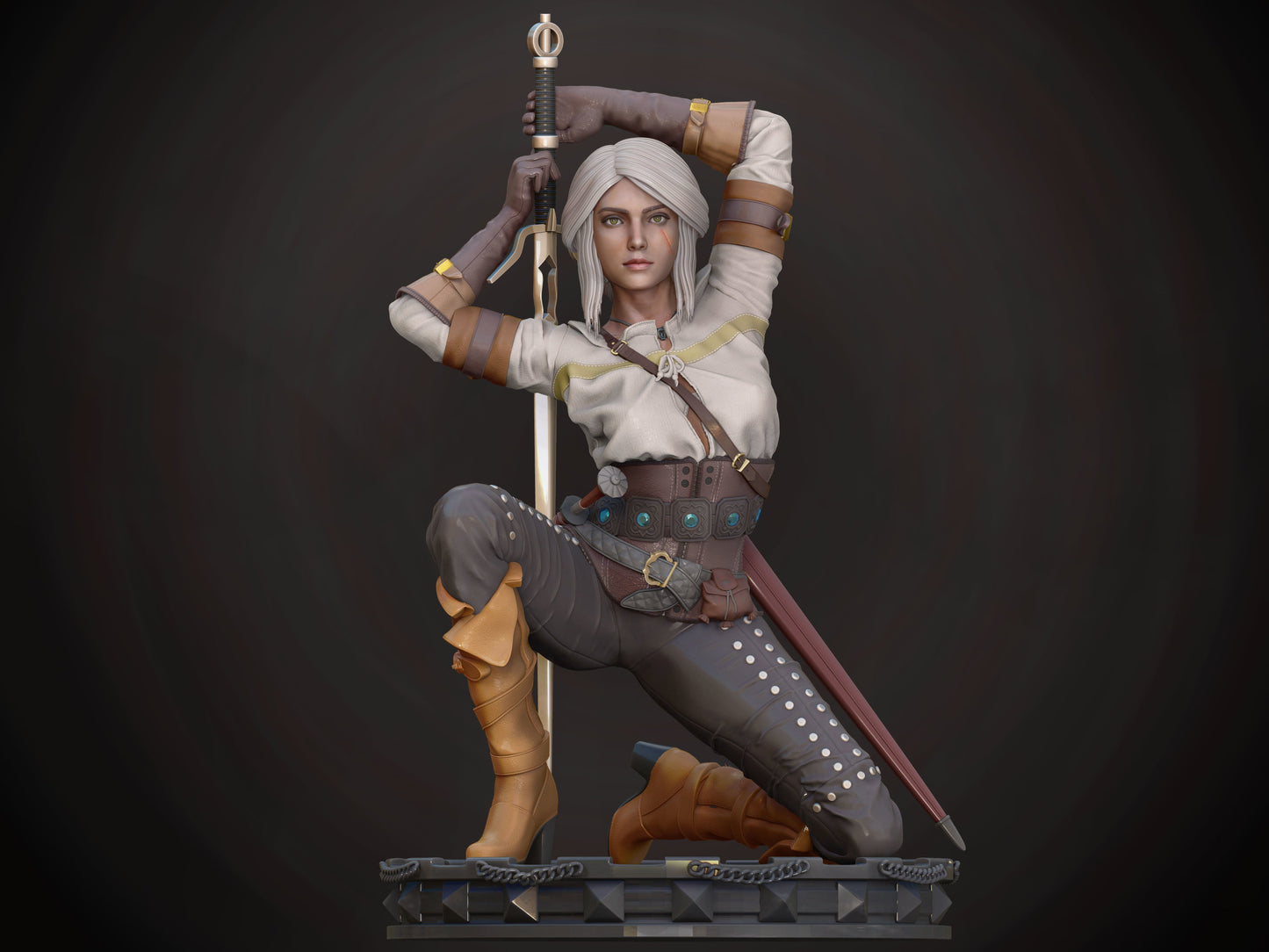 Ciri NSFW - The Witcher - STL 3D Print Files