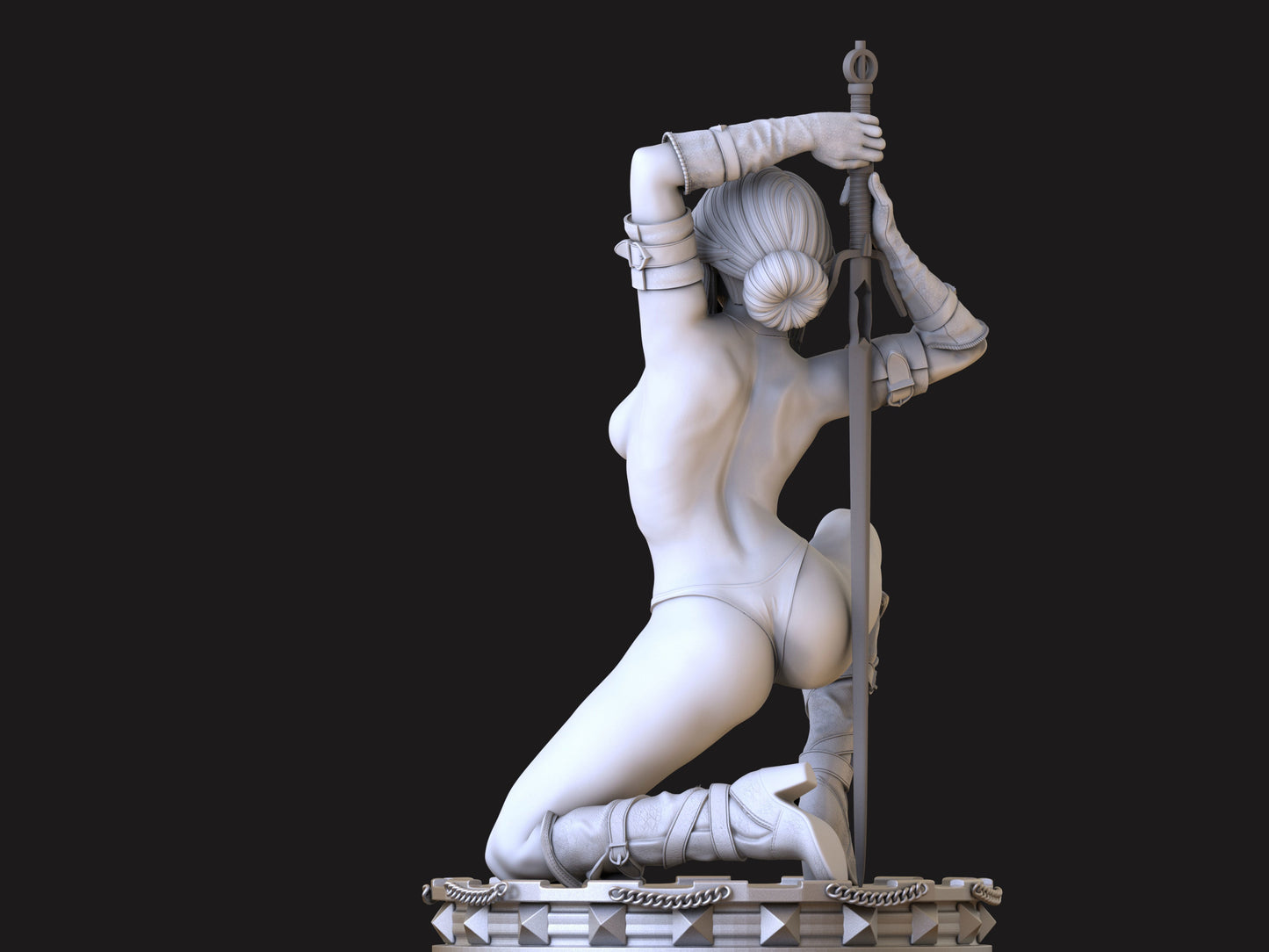 Ciri NSFW - The Witcher - STL 3D Print Files