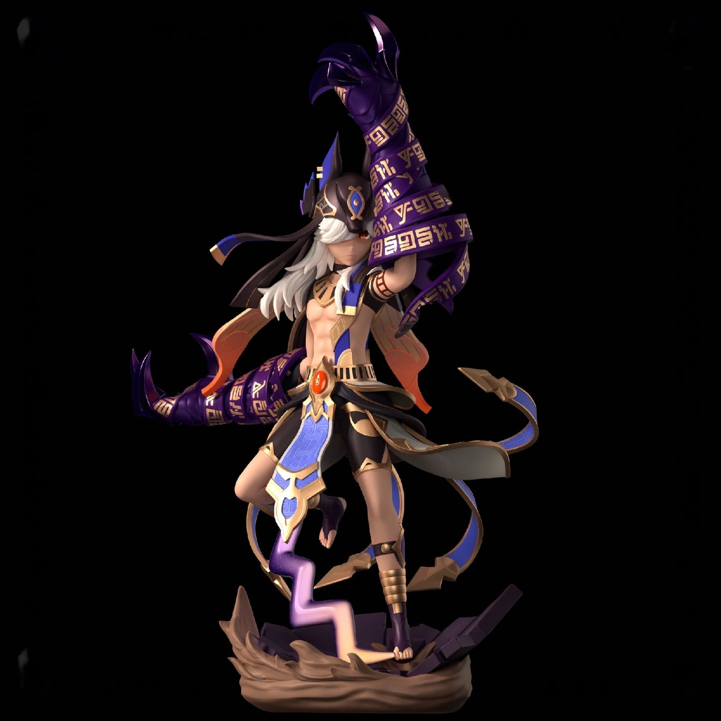 Cyno - Genshin Impact - STL 3D Print Files