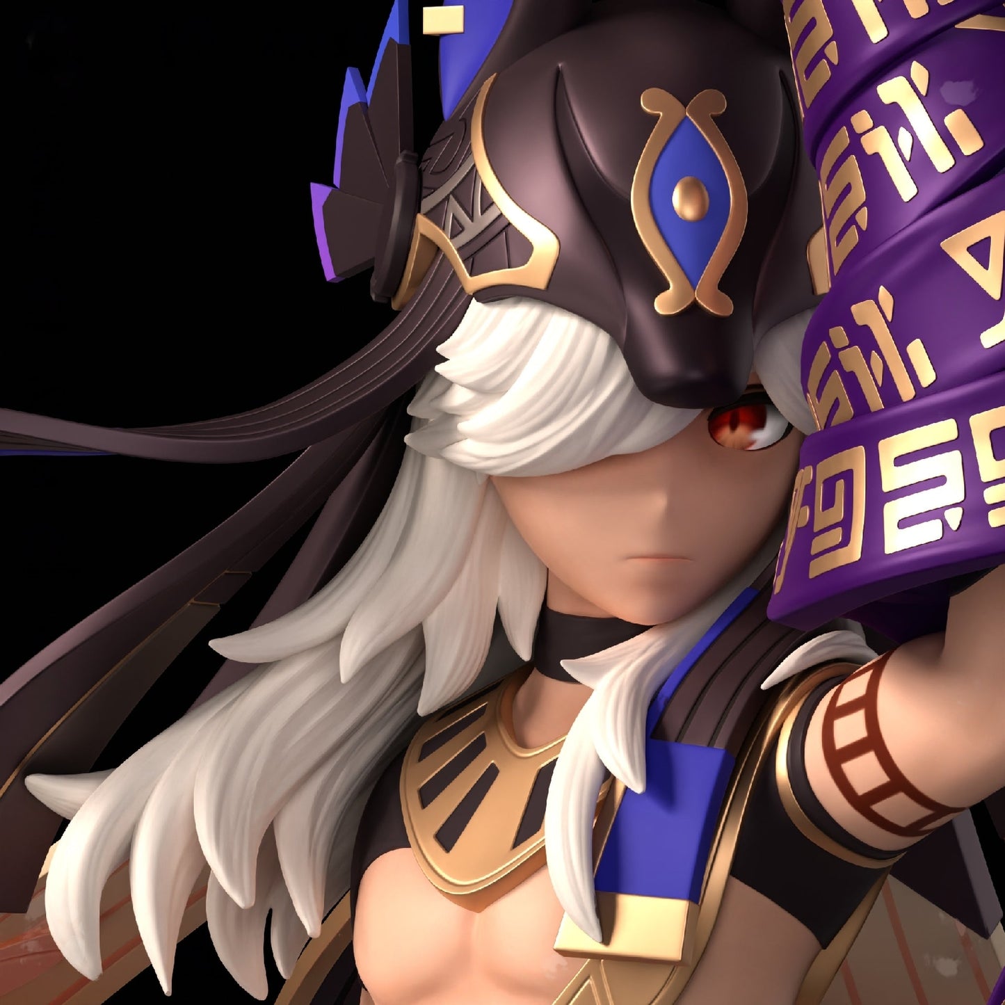 Cyno - Genshin Impact - STL 3D Print Files