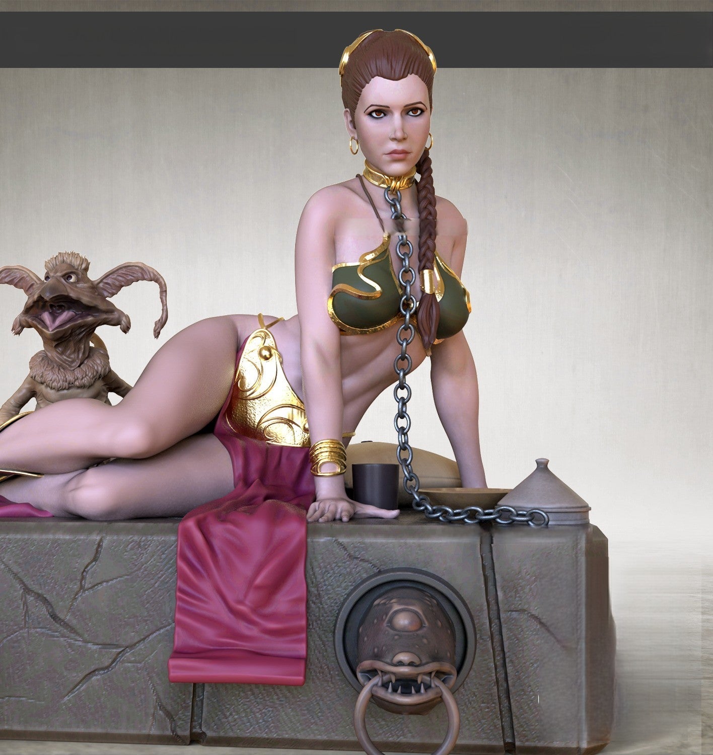 Slave Leia NSFW - Star Wars - STL 3D Print Files