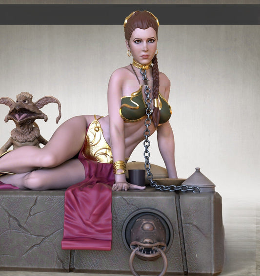 Slave Leia NSFW - Star Wars - STL 3D Print Files