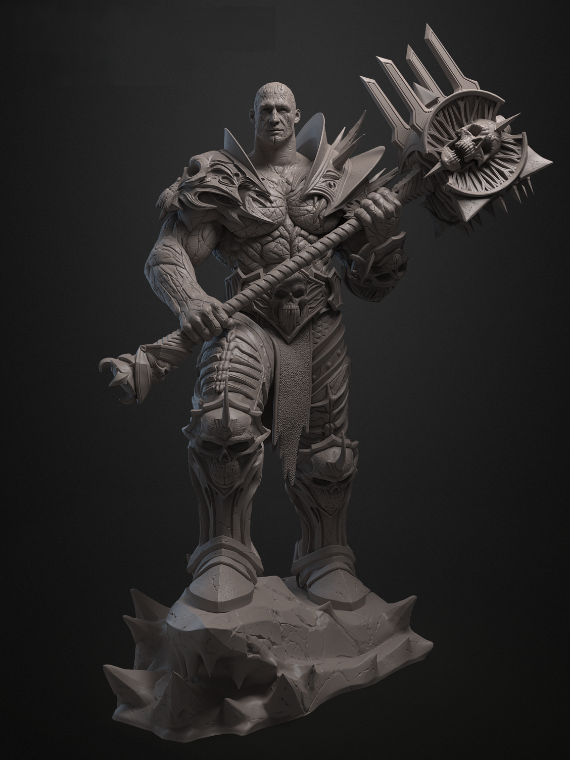 Bolvar Fordragon The Lich King - World of Warcraft - STL 3D Print Files