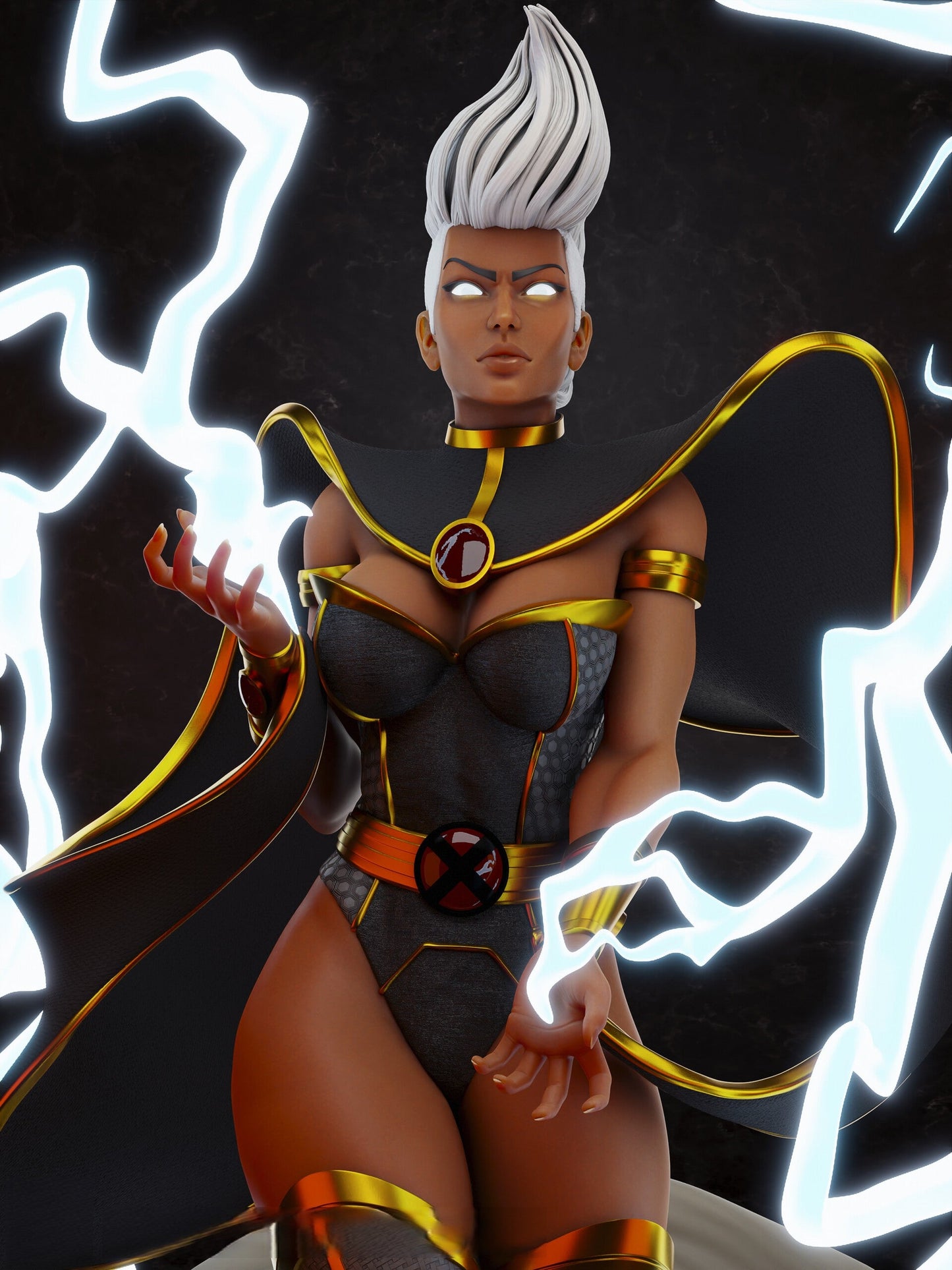 1353 Storm - X-men - STL 3D Print Files