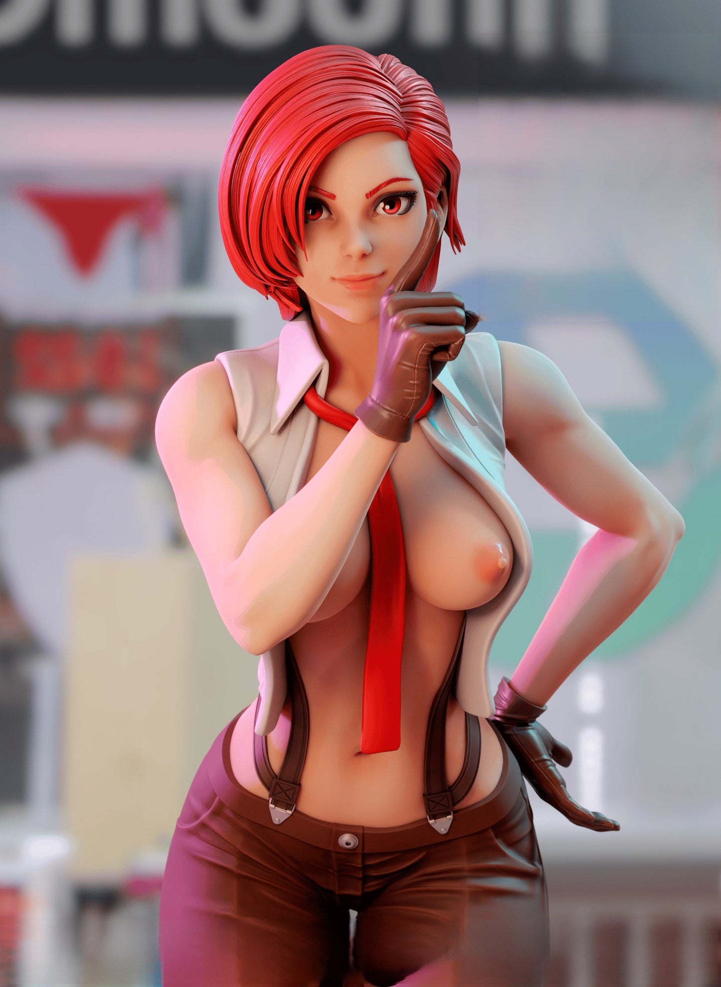 Vanessa NSFW - The King Of Fighters - STL 3D Print Files