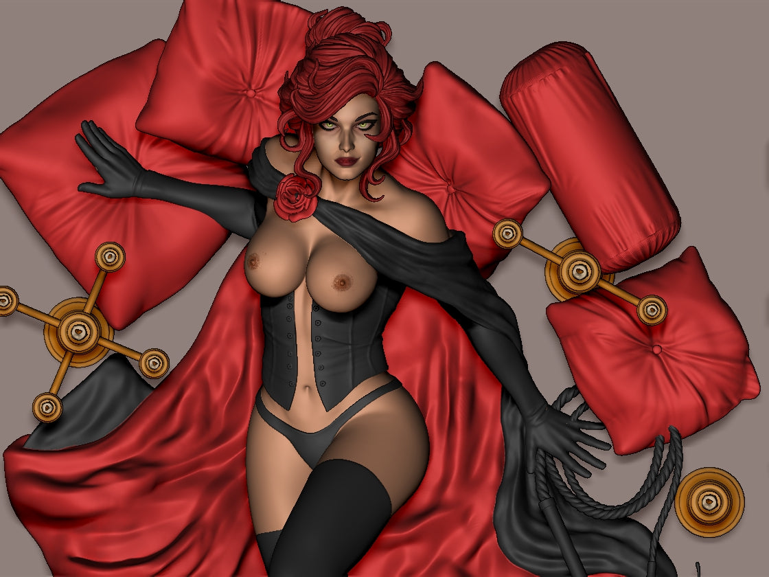 Jean Grey NSFW - Black Queen - STL 3D Print Files