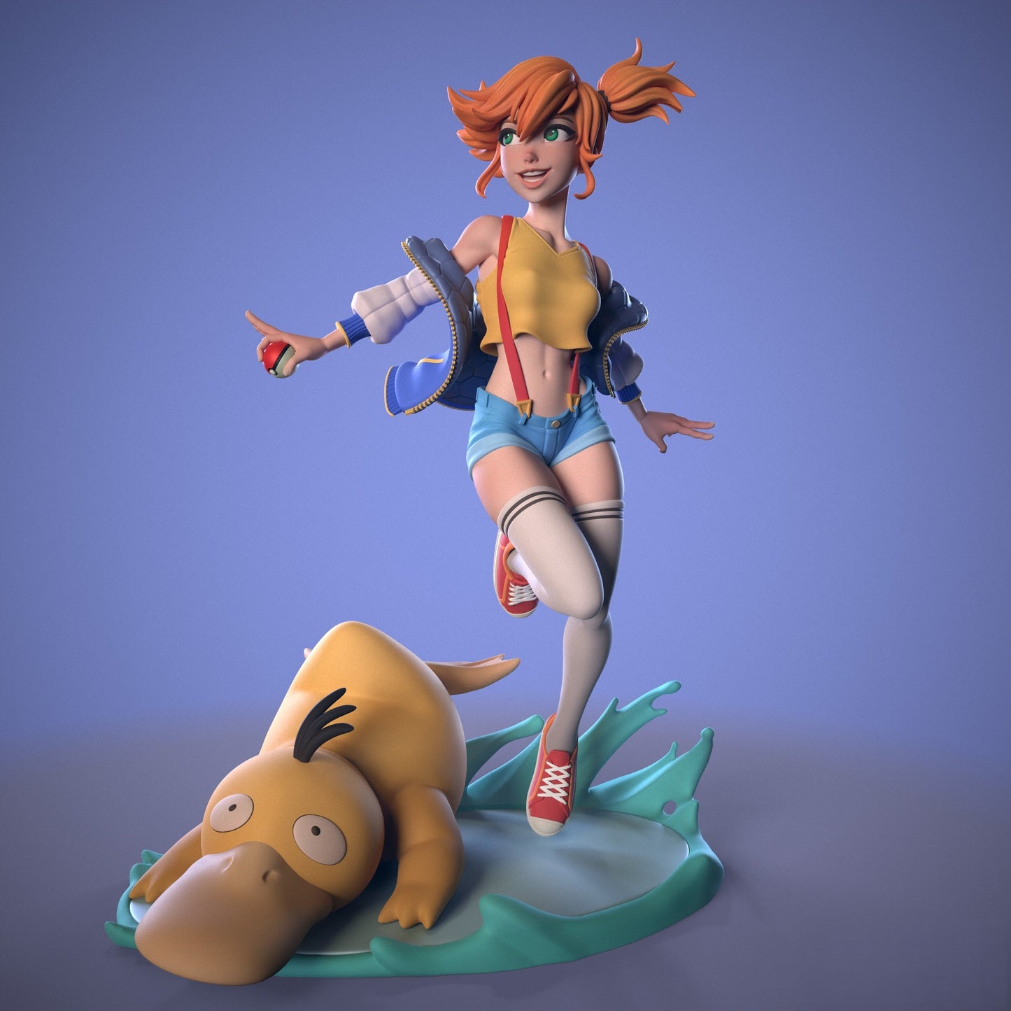 Misty NSFW - Pokemon - STL 3D Print Files