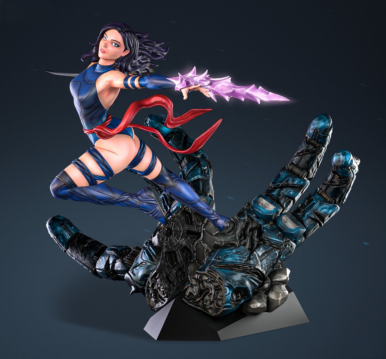 1379 Psylocke - X-MEN  - STL 3D Print Files