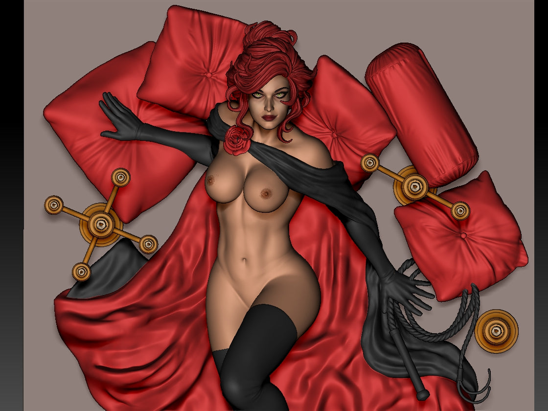 Jean Grey NSFW - Black Queen - STL 3D Print Files