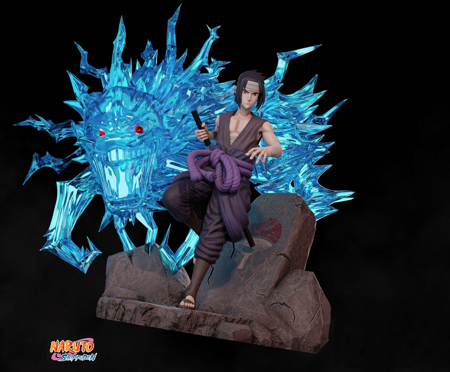 Sasuke Uchiha - Naruto - STL 3D Print Files