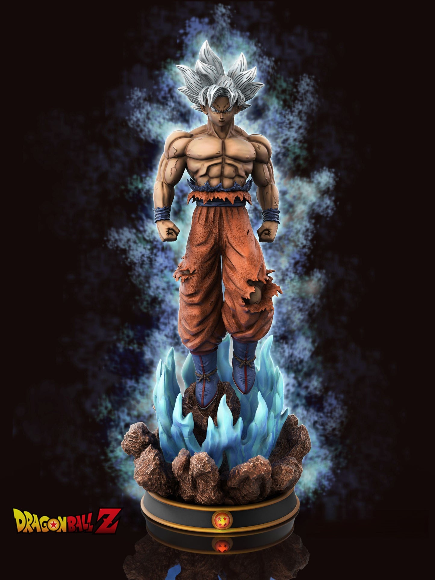 Goku Ultra Instinct - STL 3D Print Files