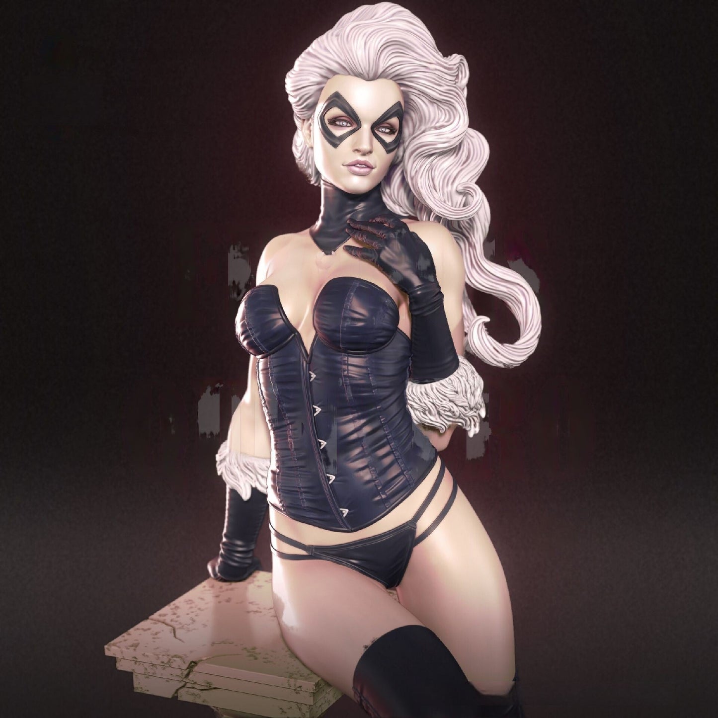 Black Cat NSFW - Spider Man - STL 3D Print Files