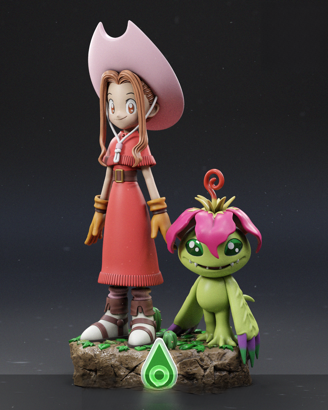 Mimi and Palmon - Digimon - STL 3D Print Files