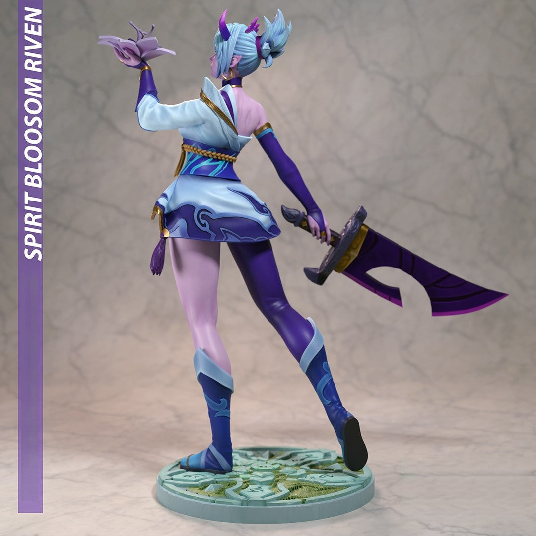 Spirit Blossom Riven NSFW - League of Legend - STL 3D Print Files