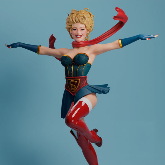 DC Bombshell Supergirl - Kara Starikov - STL 3D Print Files
