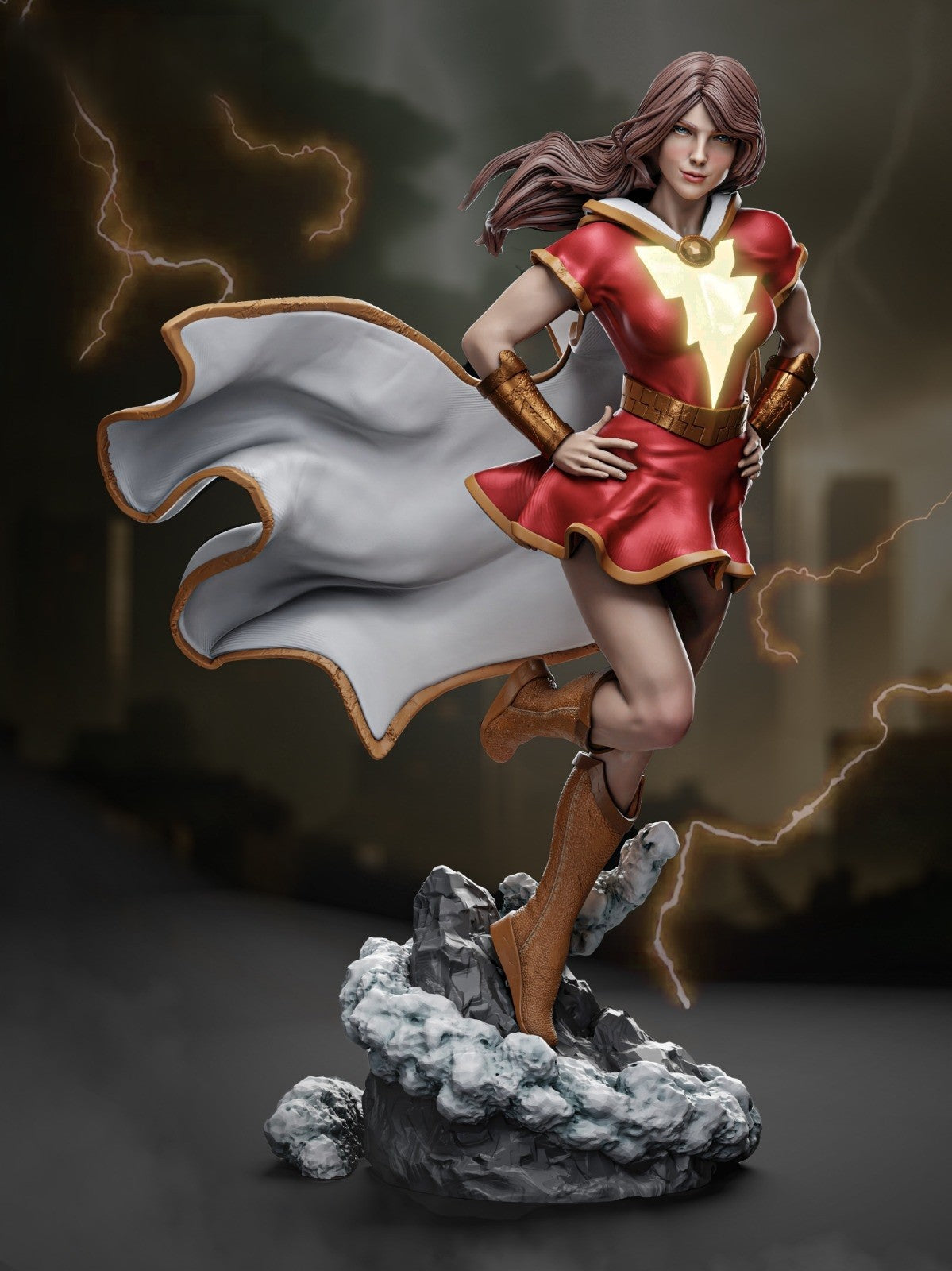 Mary Marvel - DC Comics - STL 3D Print Files