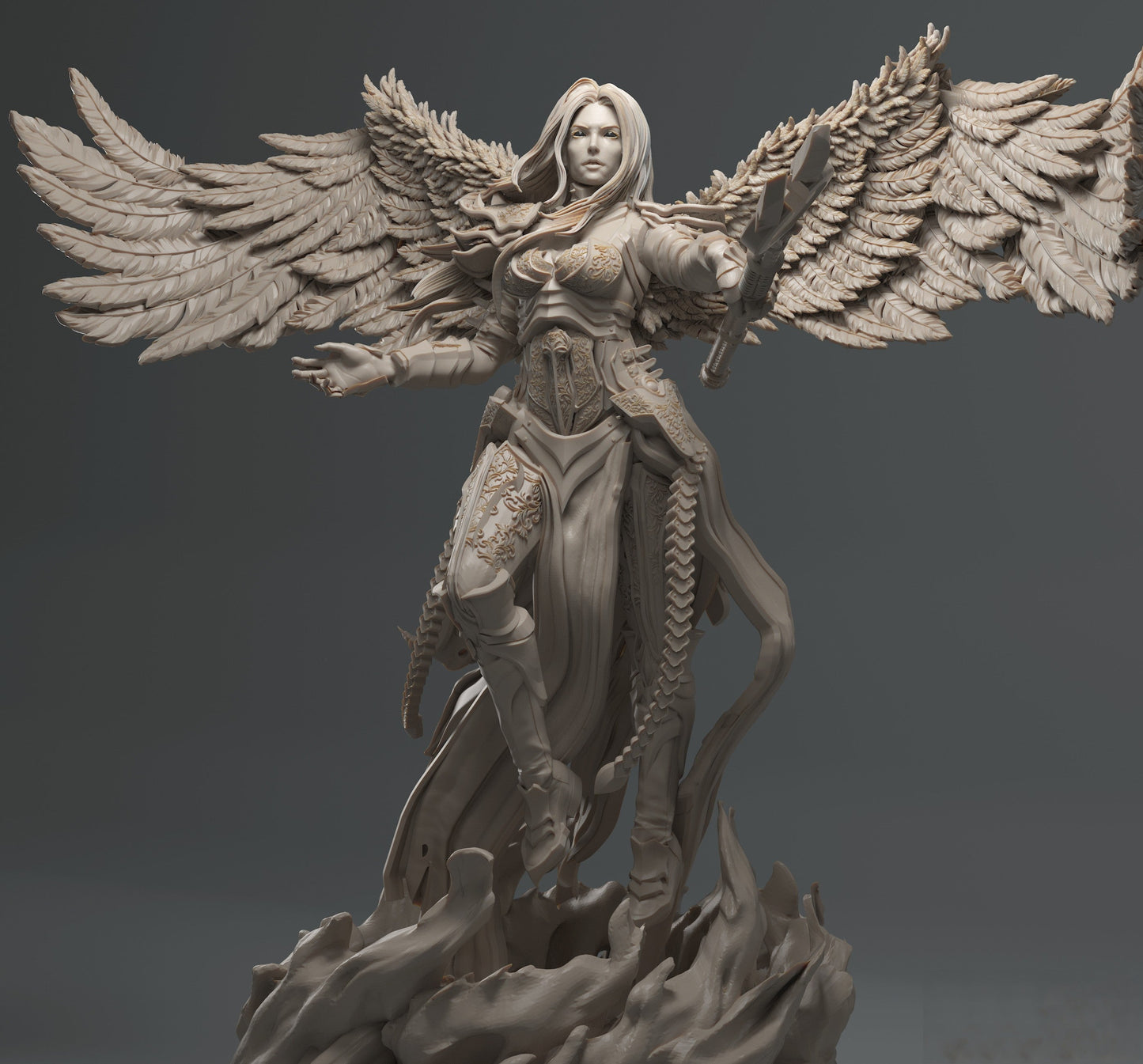 Mad Angel - STL 3D Print Files