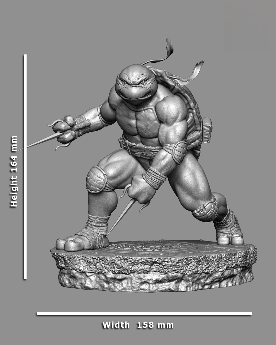 Raphael - TMNT - STL 3D Print Files – My Stl