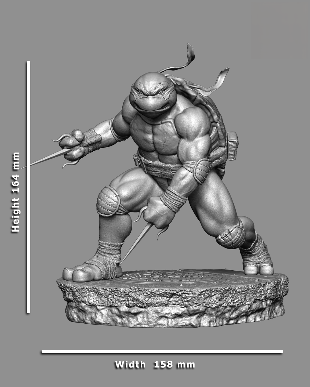 Raphael - TMNT - STL 3D Print Files