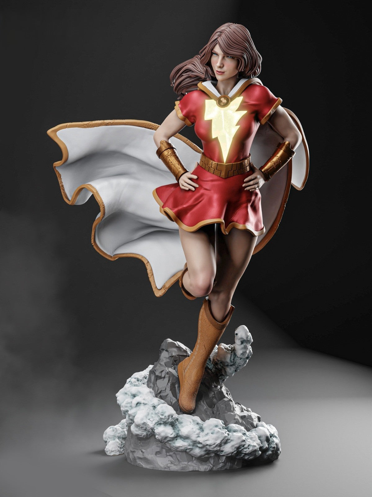 Mary Marvel - DC Comics - STL 3D Print Files