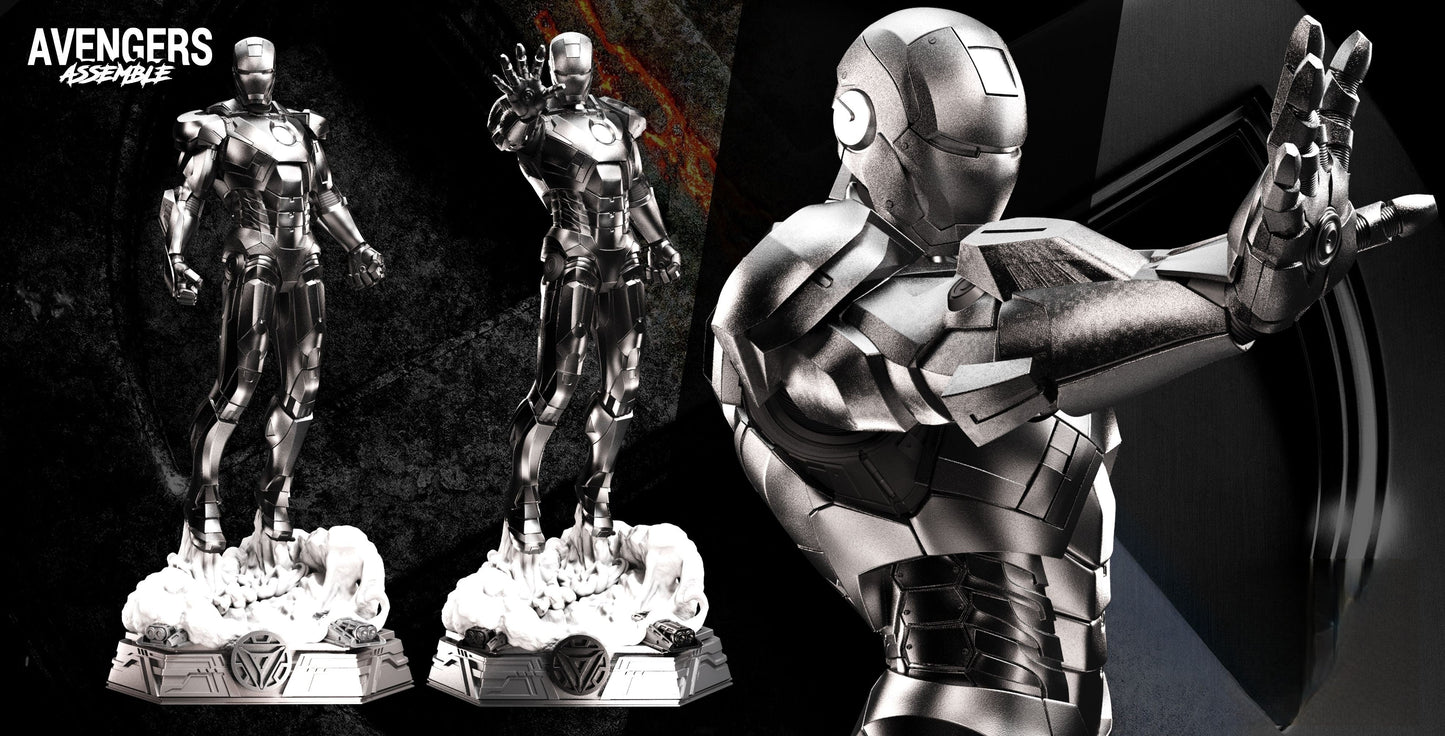 Iron Man Avengers 2012 - STL 3D Print Files