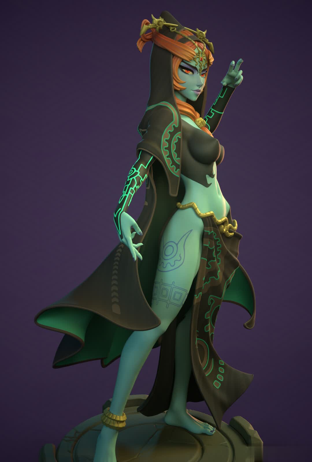 True Midna NSFW - The Legend of Zelda - STL 3D Print Files