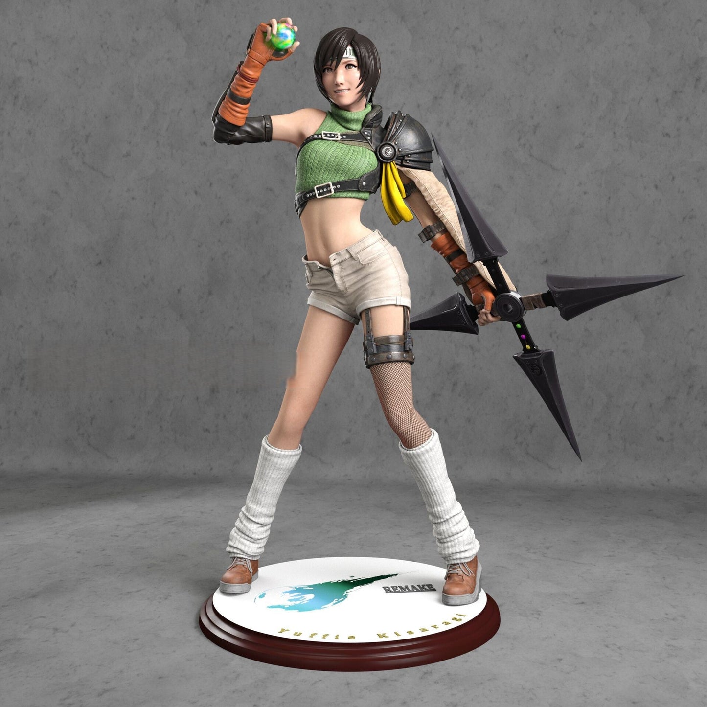 Yuffie Kisaragi - Final Fantasy - STL 3D Print Files