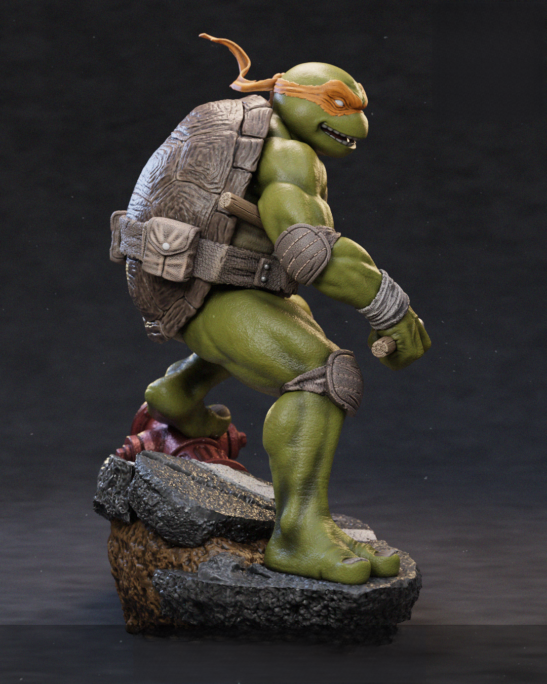 1286 Michelangelo - TMNT - STL 3D Print Files