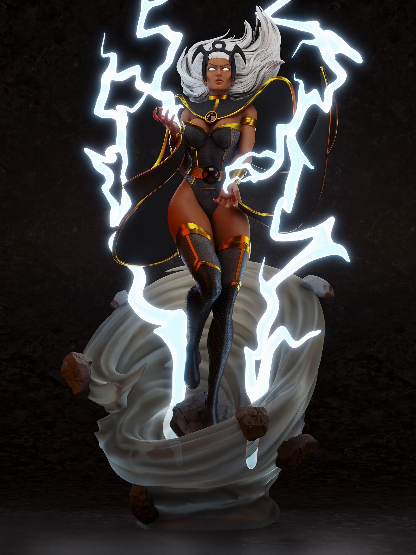 1353 Storm - X-men - STL 3D Print Files