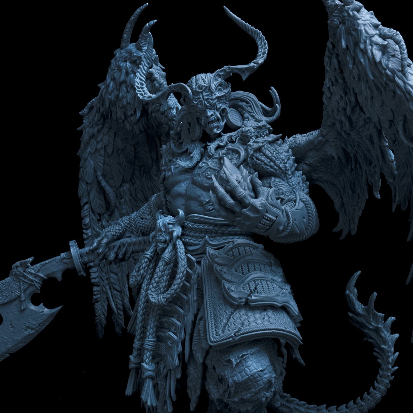 Japanese Samurai God - STL 3D Print Files