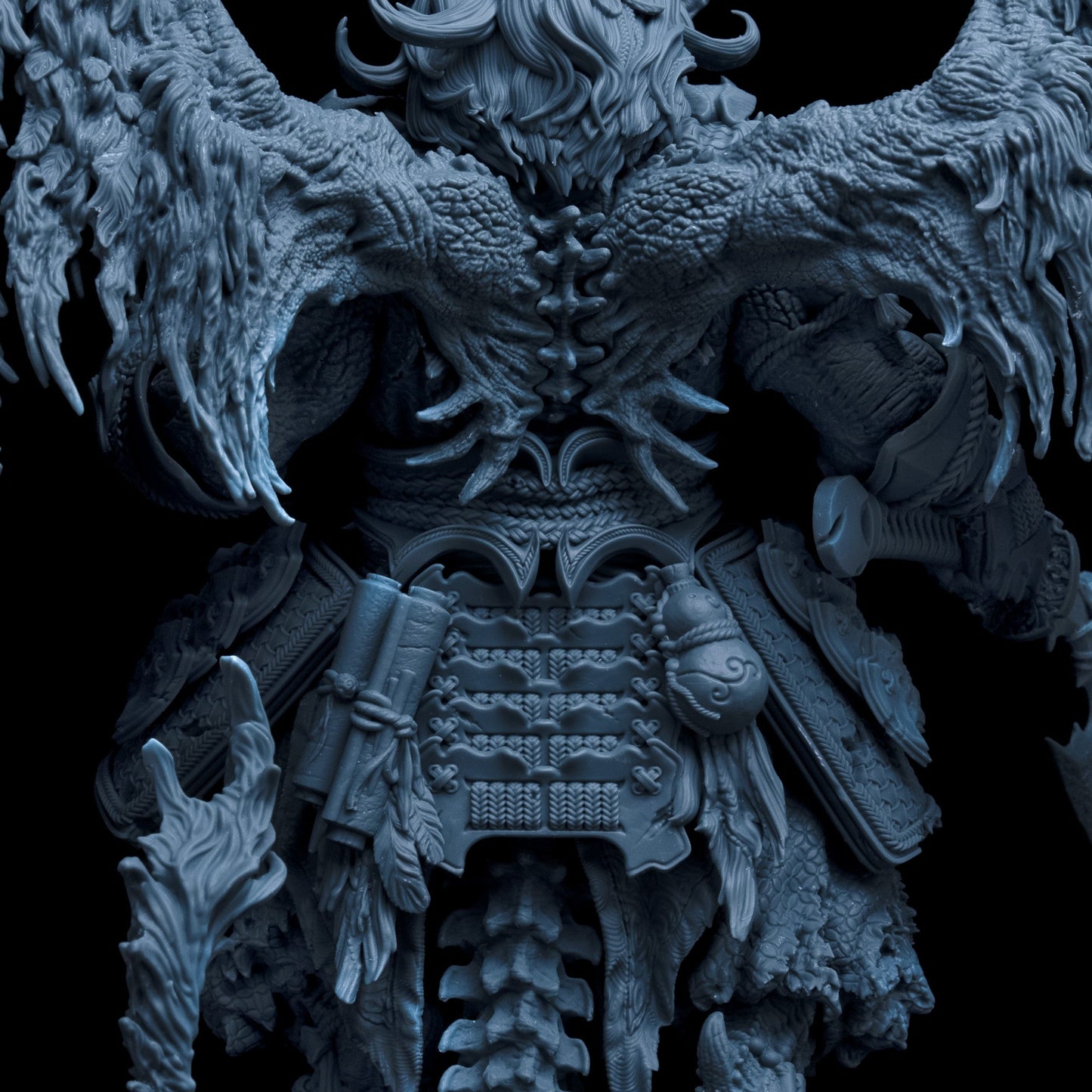 Japanese Samurai God - STL 3D Print Files