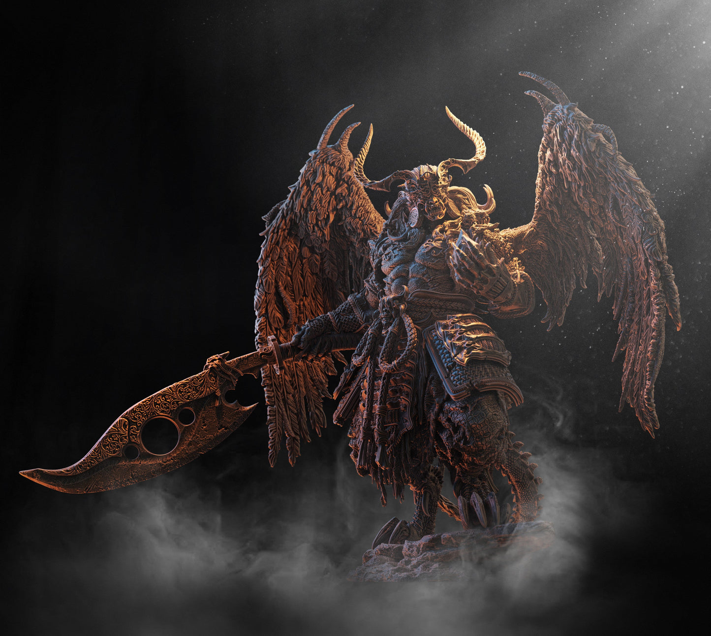 Japanese Samurai God - STL 3D Print Files