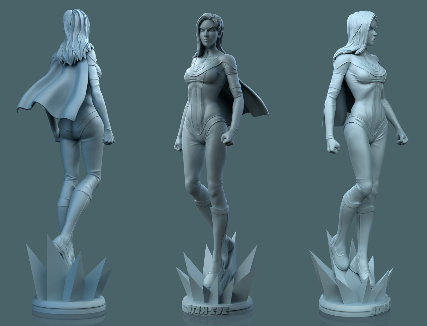 1507 Atom Eve - STL 3D Print Files