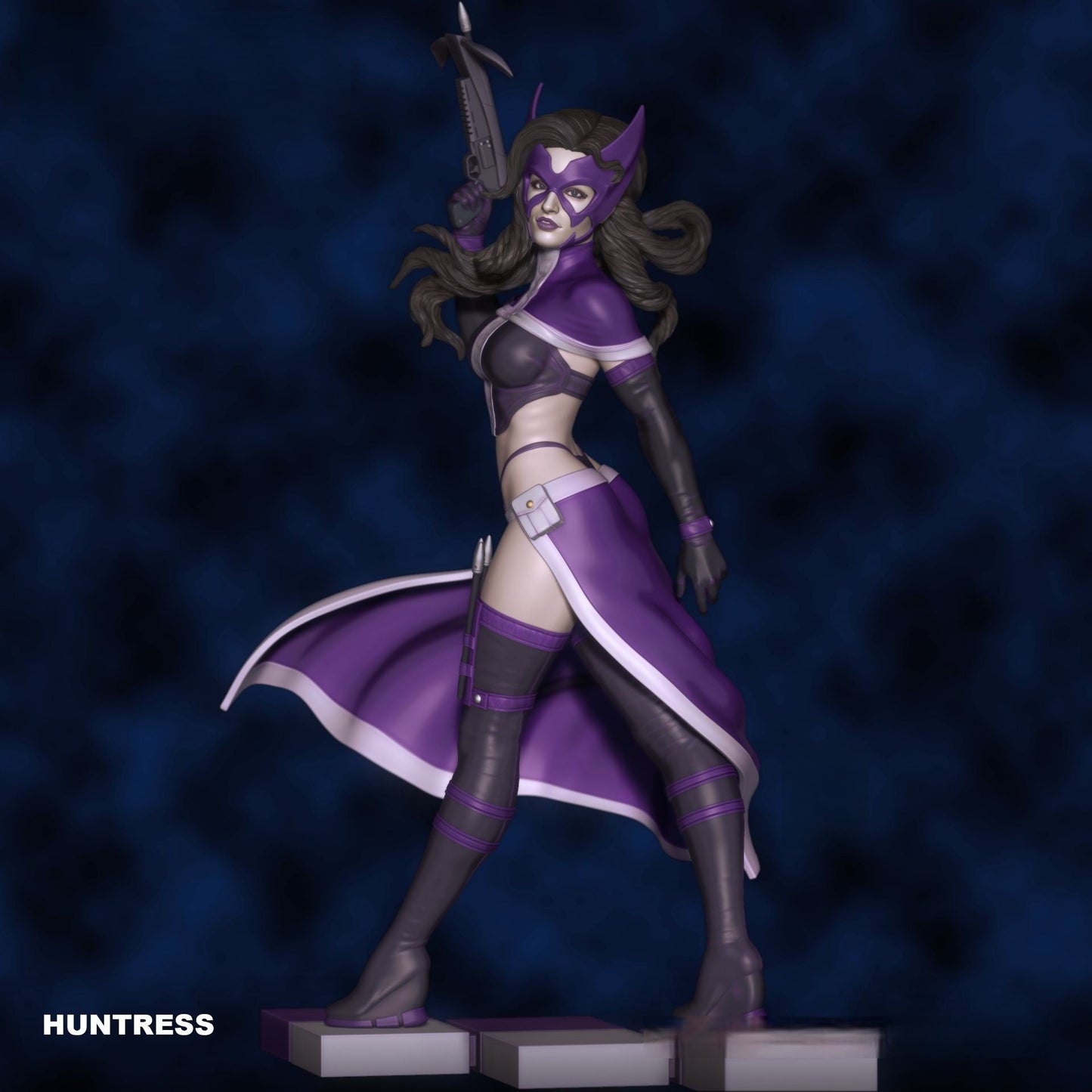 Huntress NSFW - DC Comic STL 3D Print Files