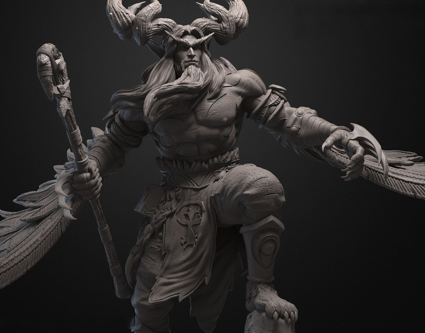 Malfurion Stormrage - World of Warcraft - STL 3D Print Files