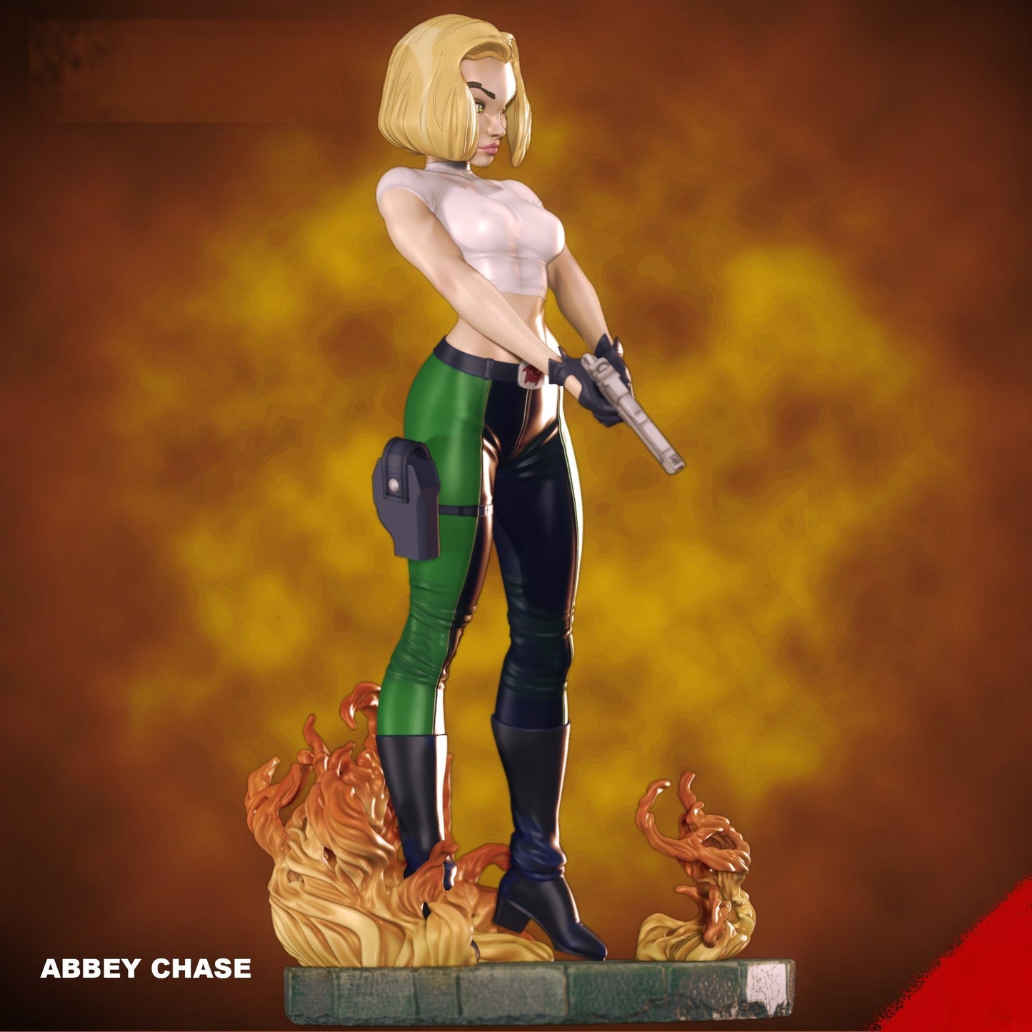 Abbey Chase - Danger Girl - STL 3D Print Files