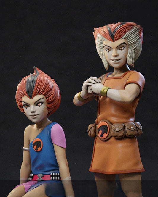 Wilykat And Wilykit - ThunderCats - STL 3D Print Files