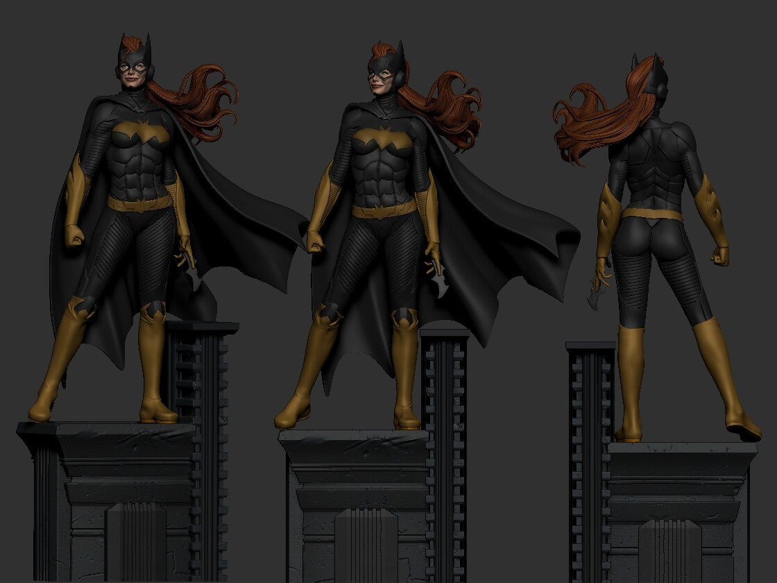 Batgirl - DC Comics - STL 3D Print Files