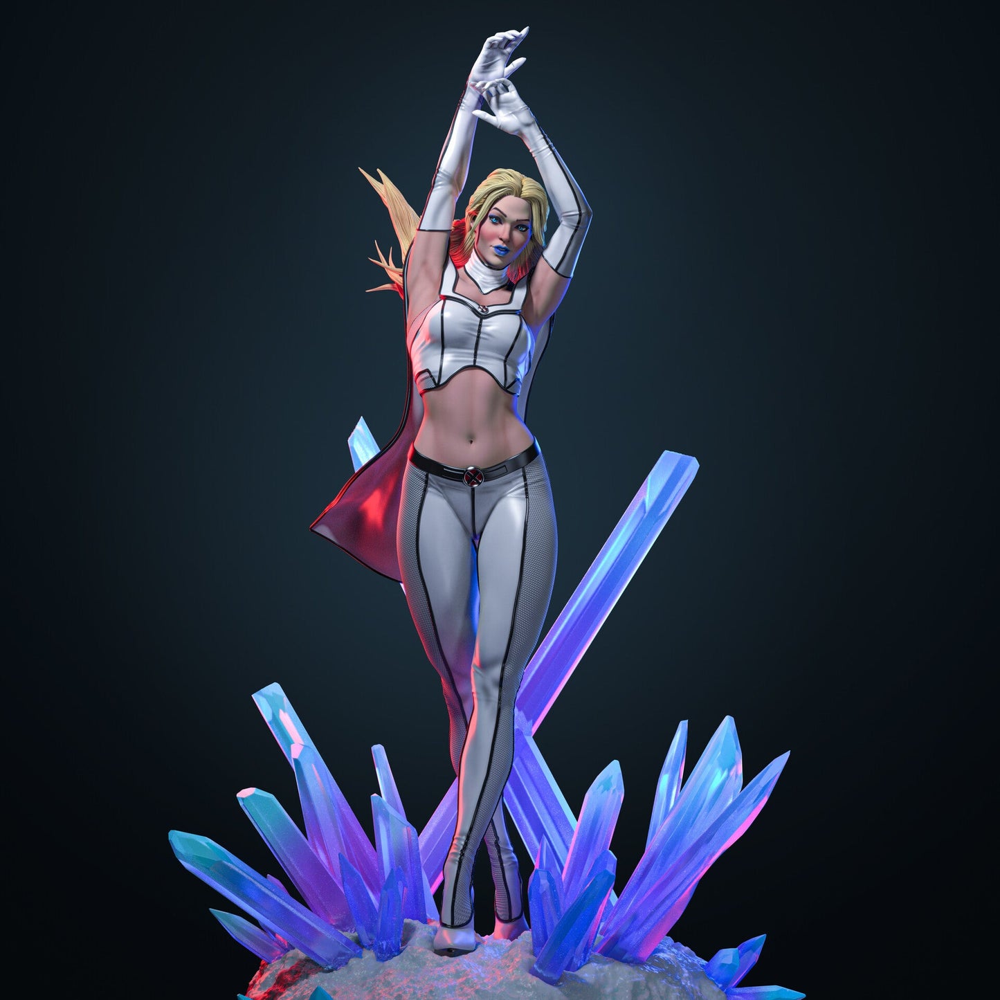 1499 Emma Frost - X-men - STL - 3d Print Files