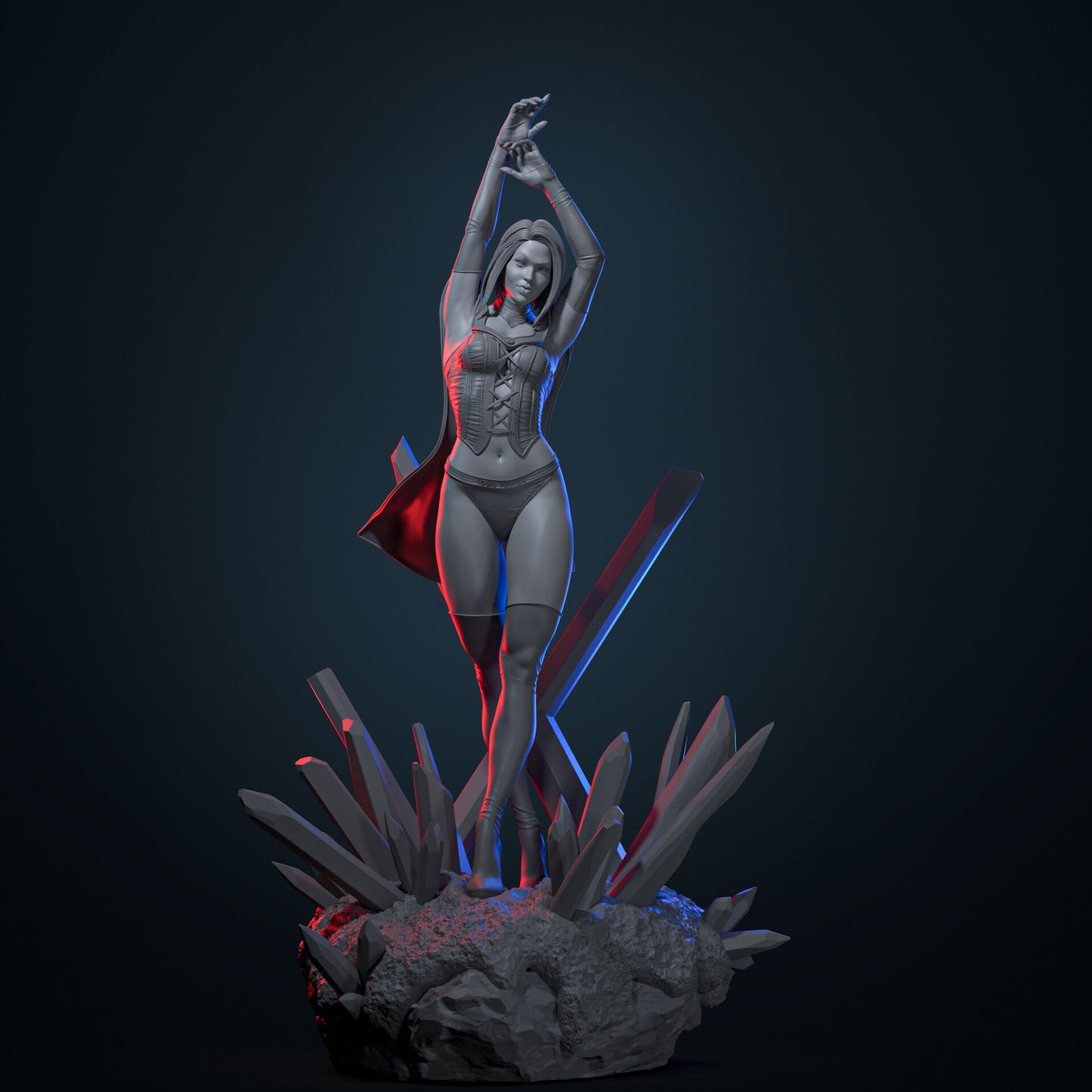 1499 Emma Frost - X-men - STL - 3d Print Files