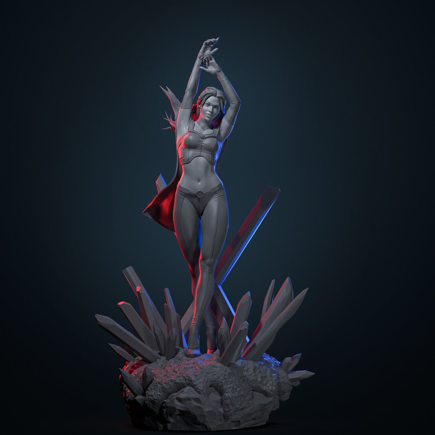 1499 Emma Frost - X-men - STL - 3d Print Files