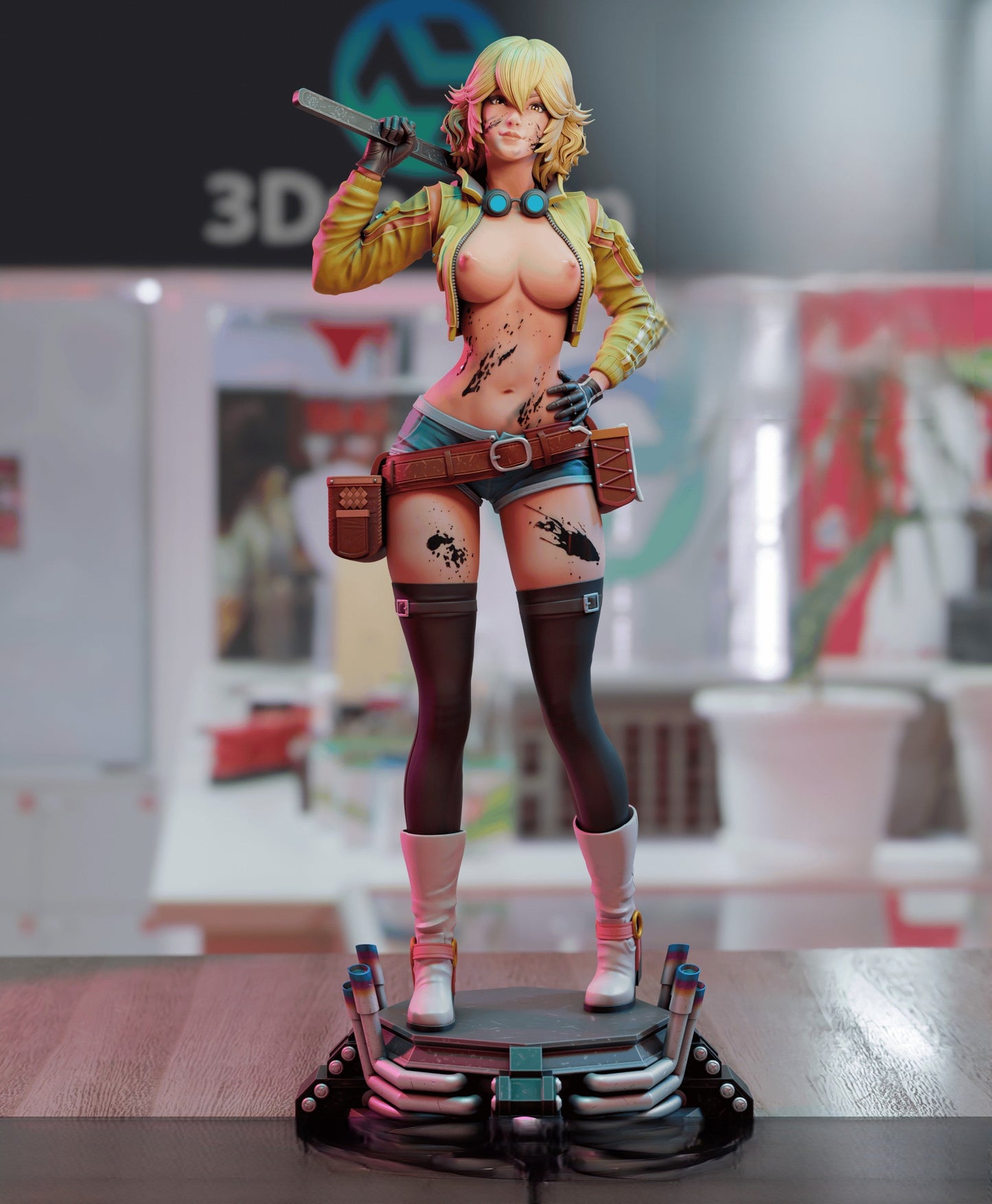 Cindy Aurum NSFW - Final Fantasy - STL 3D Print Files