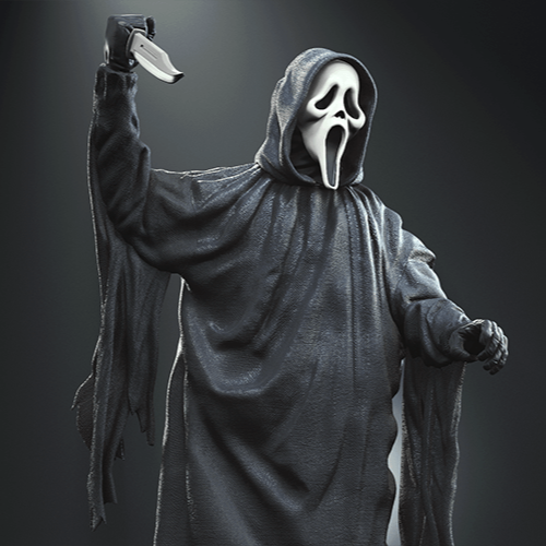 Ghostface - Scream - STL 3D Print Files