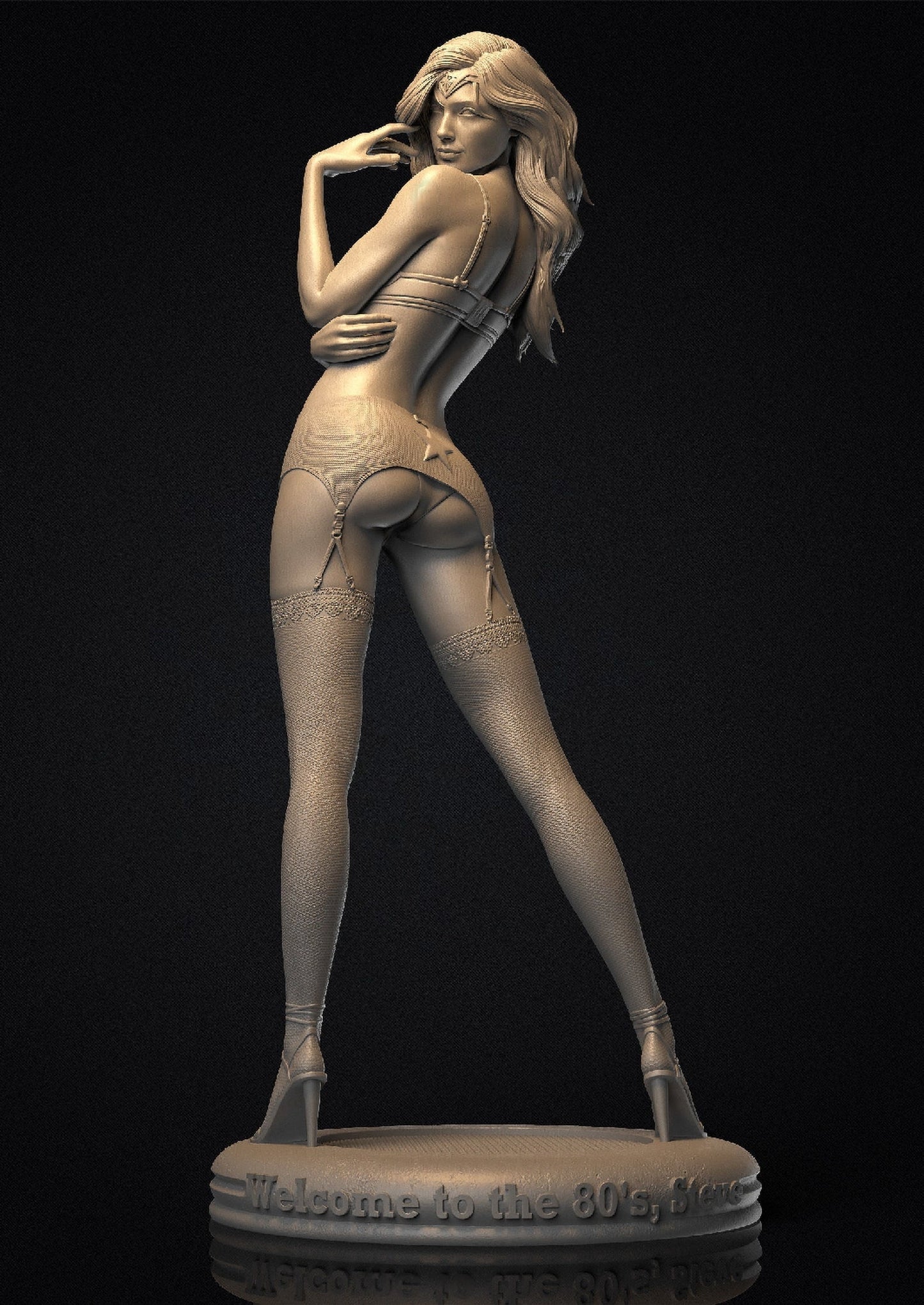 Wonder Woman NSFW - Diana Prince - STL 3D Print Files